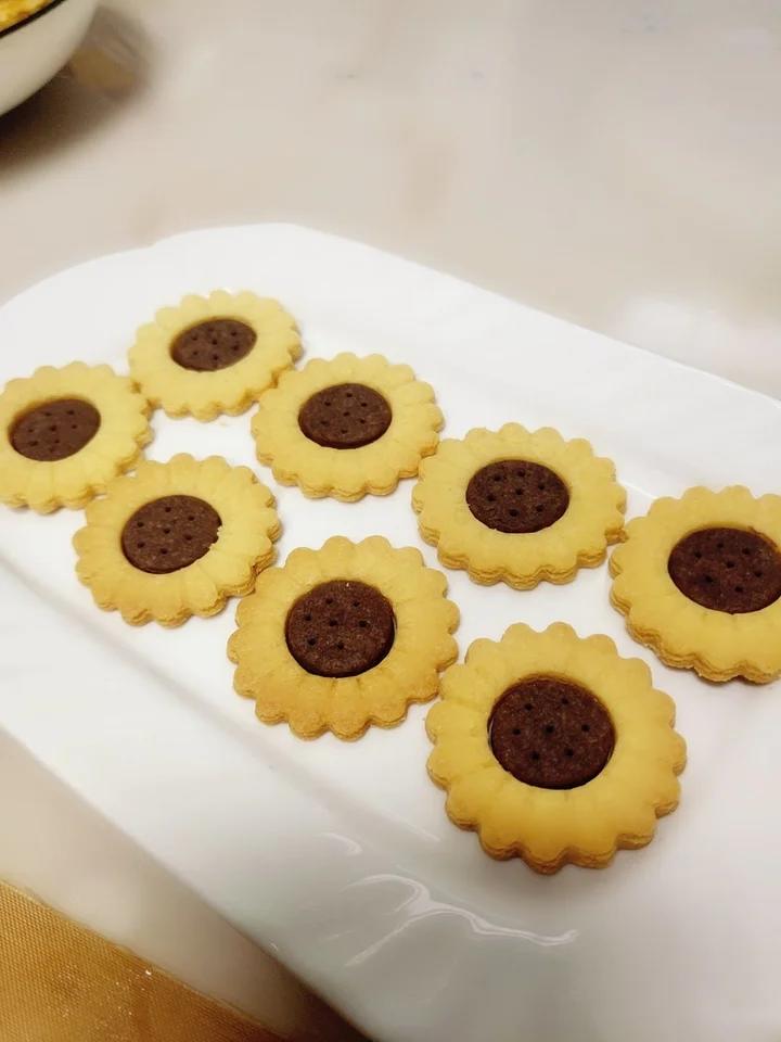 向日葵曲奇饼干