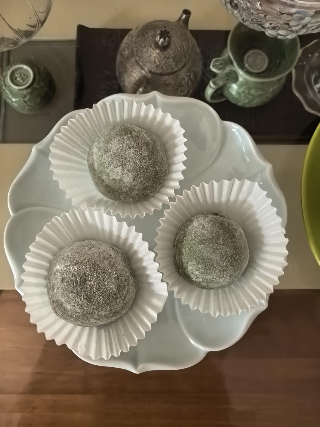 糯米控最爱！春日小清新糕点｜抹茶红豆糯米凉糕