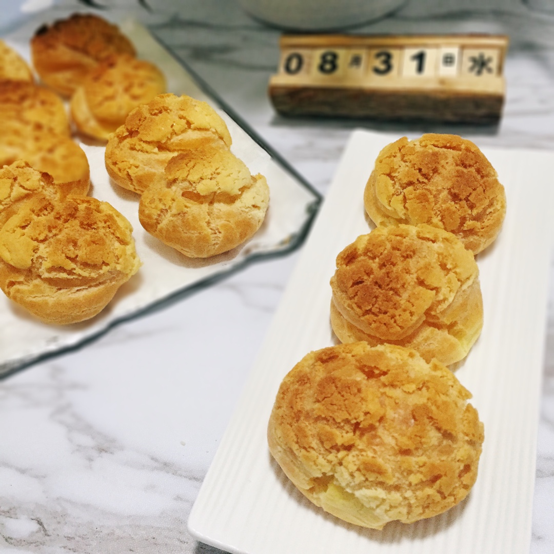 十分美味的酥皮泡芙