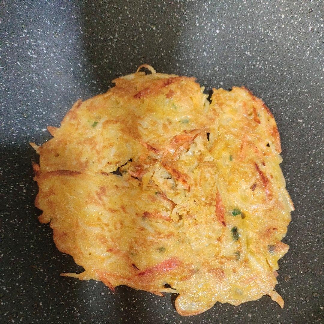 土豆饼(土豆胡萝卜丝饼)