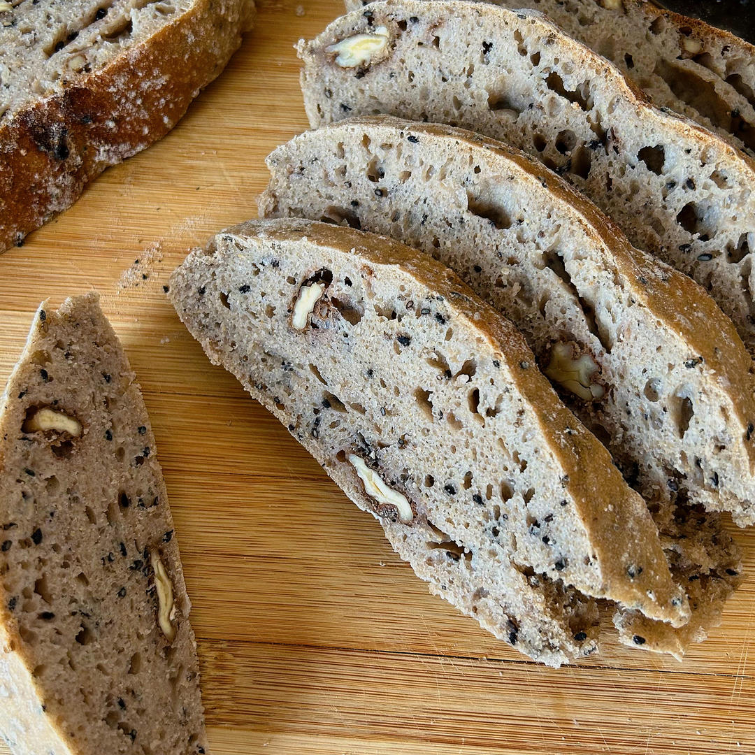 给减肥瘦身党  无糖无油全麦面包（免揉懒人版）