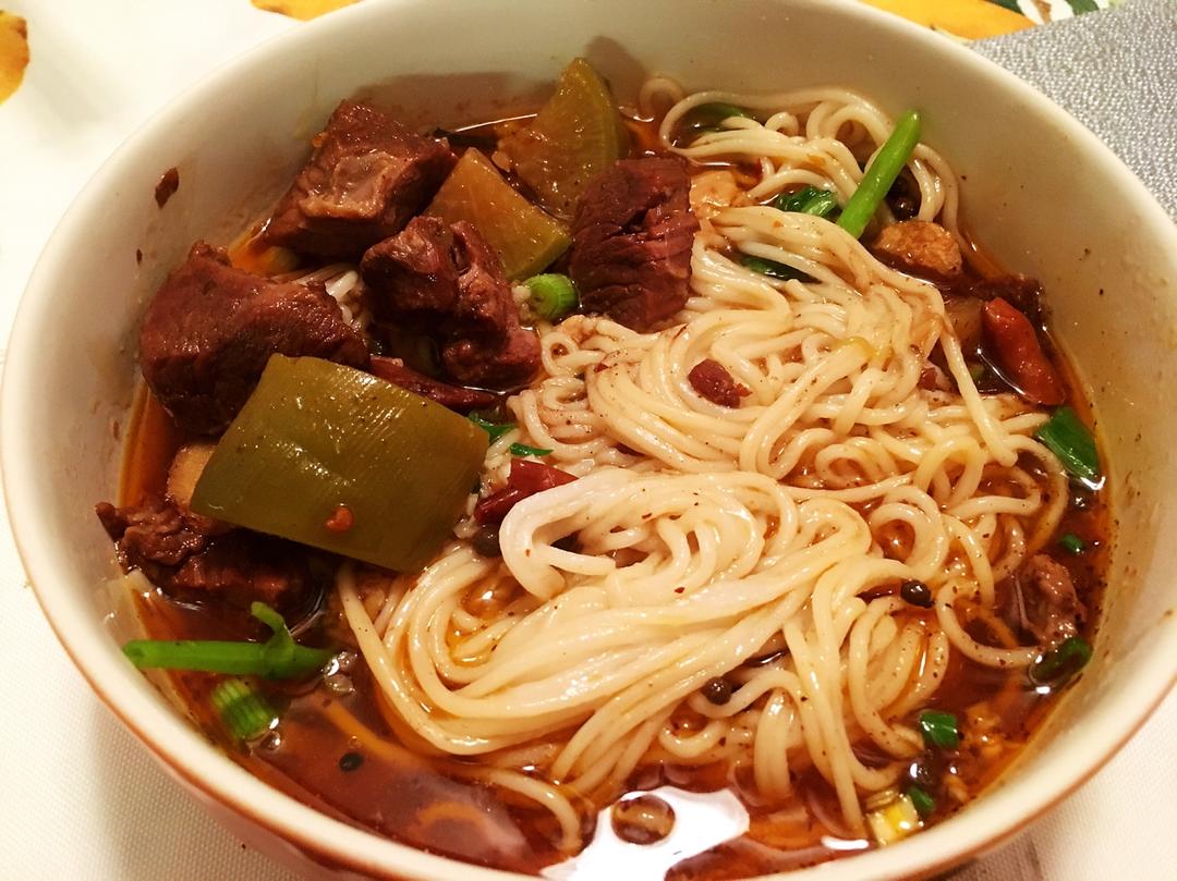 红烧牛肉面