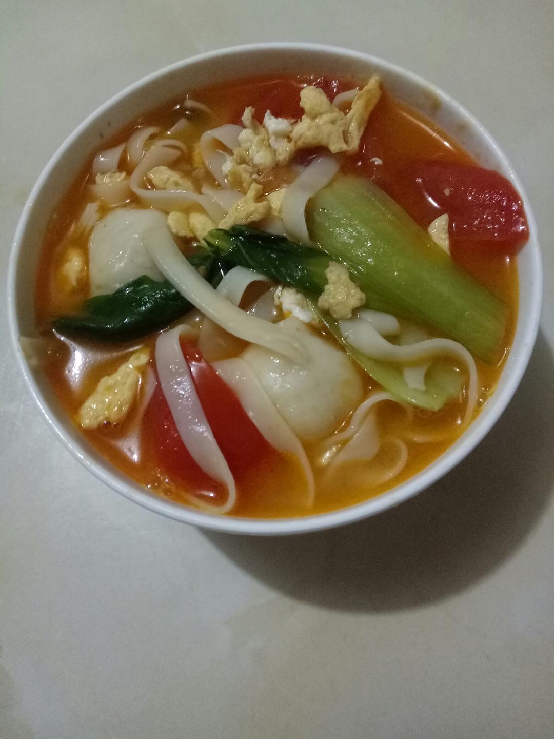 tphr做的超级入味好吃的番茄鸡蛋面