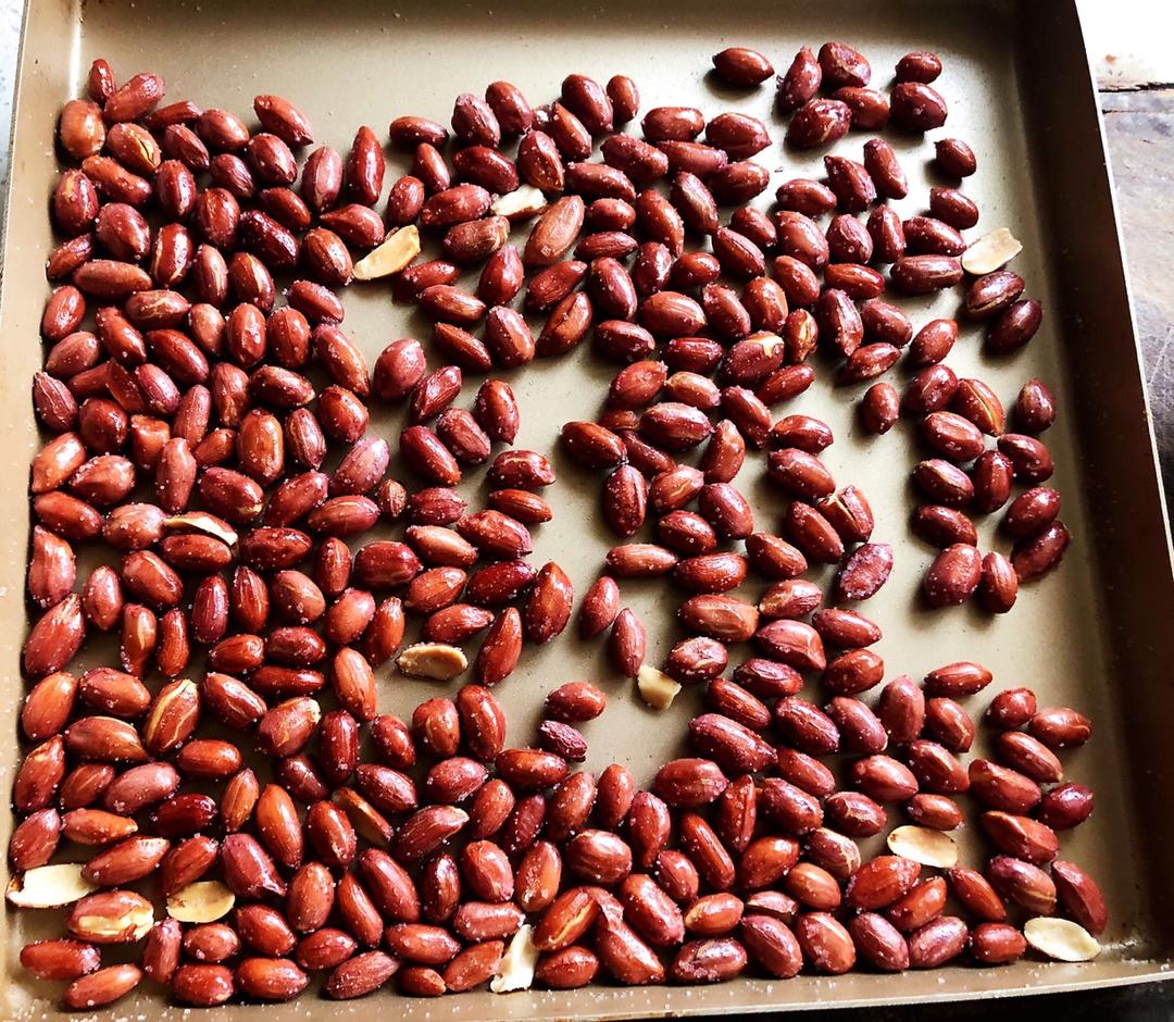 烤箱花生米-十分钟烤出香脆花生米