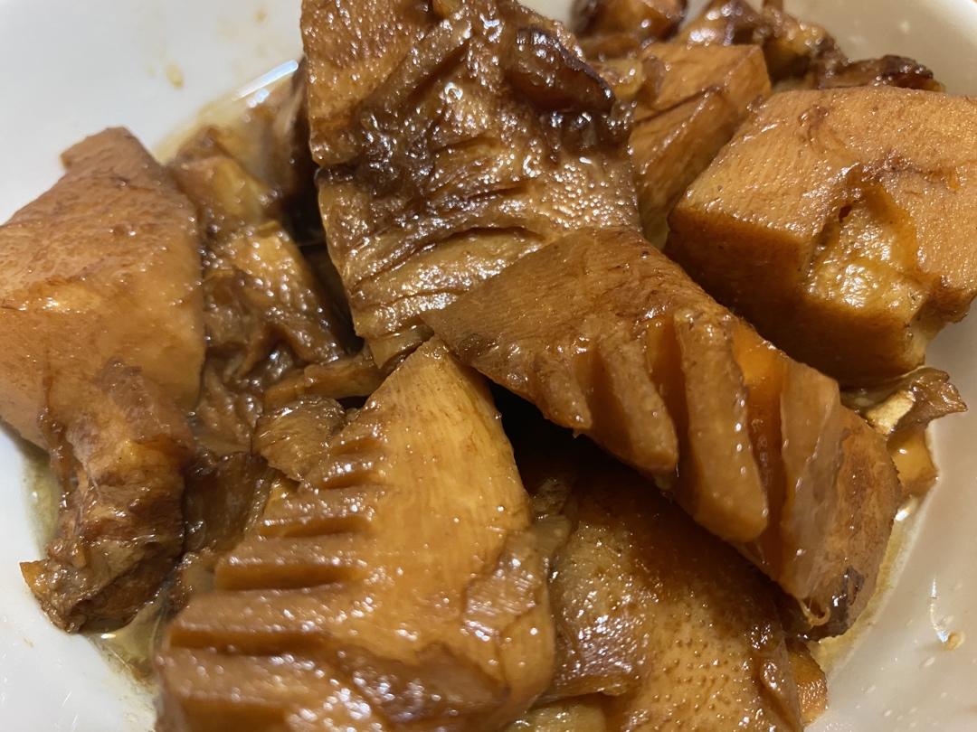 堂妈小厨——笋子烧肉