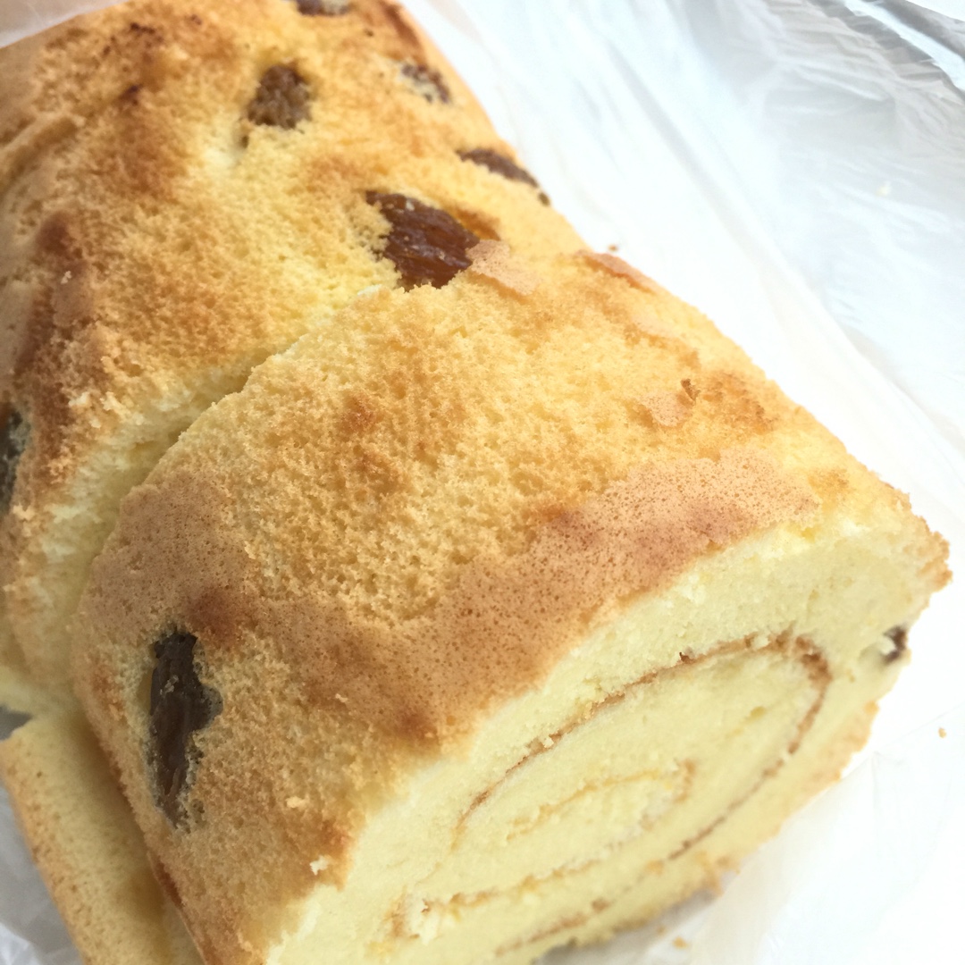 葡萄干蛋糕卷
