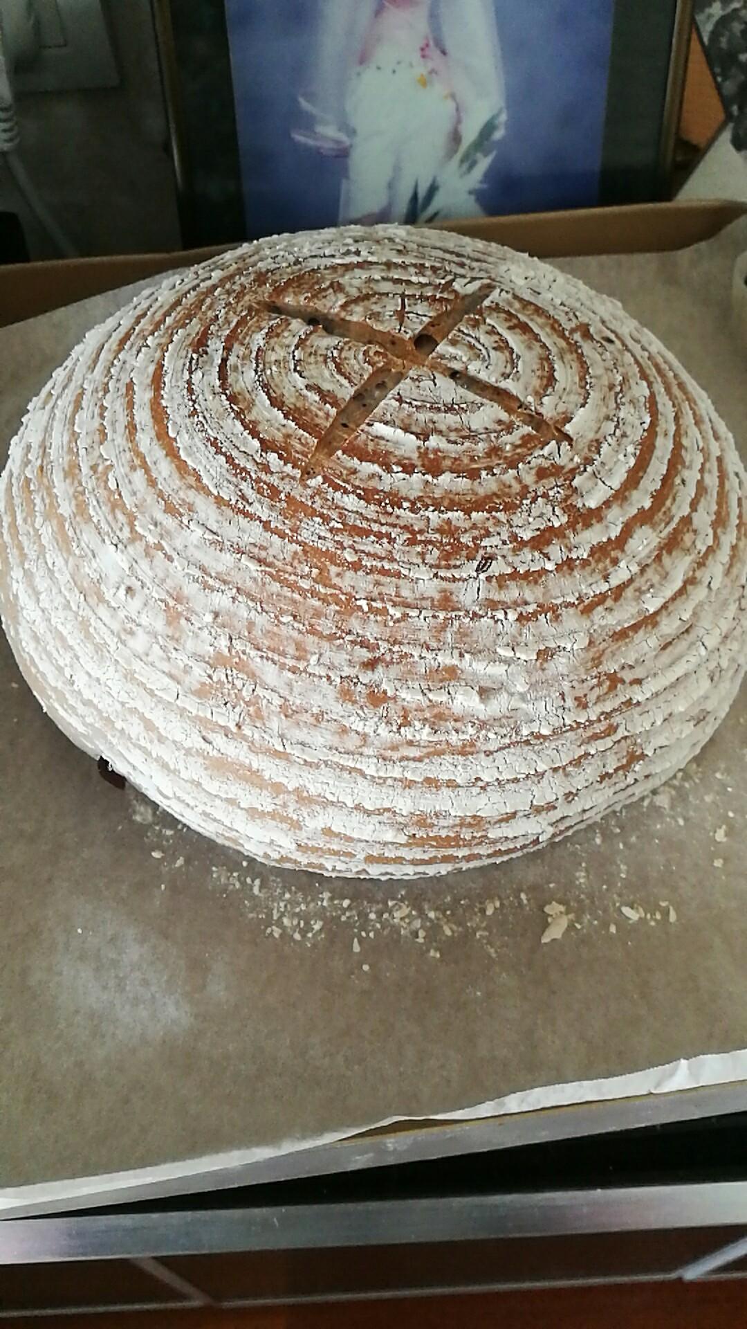 全麦星空乡村面包