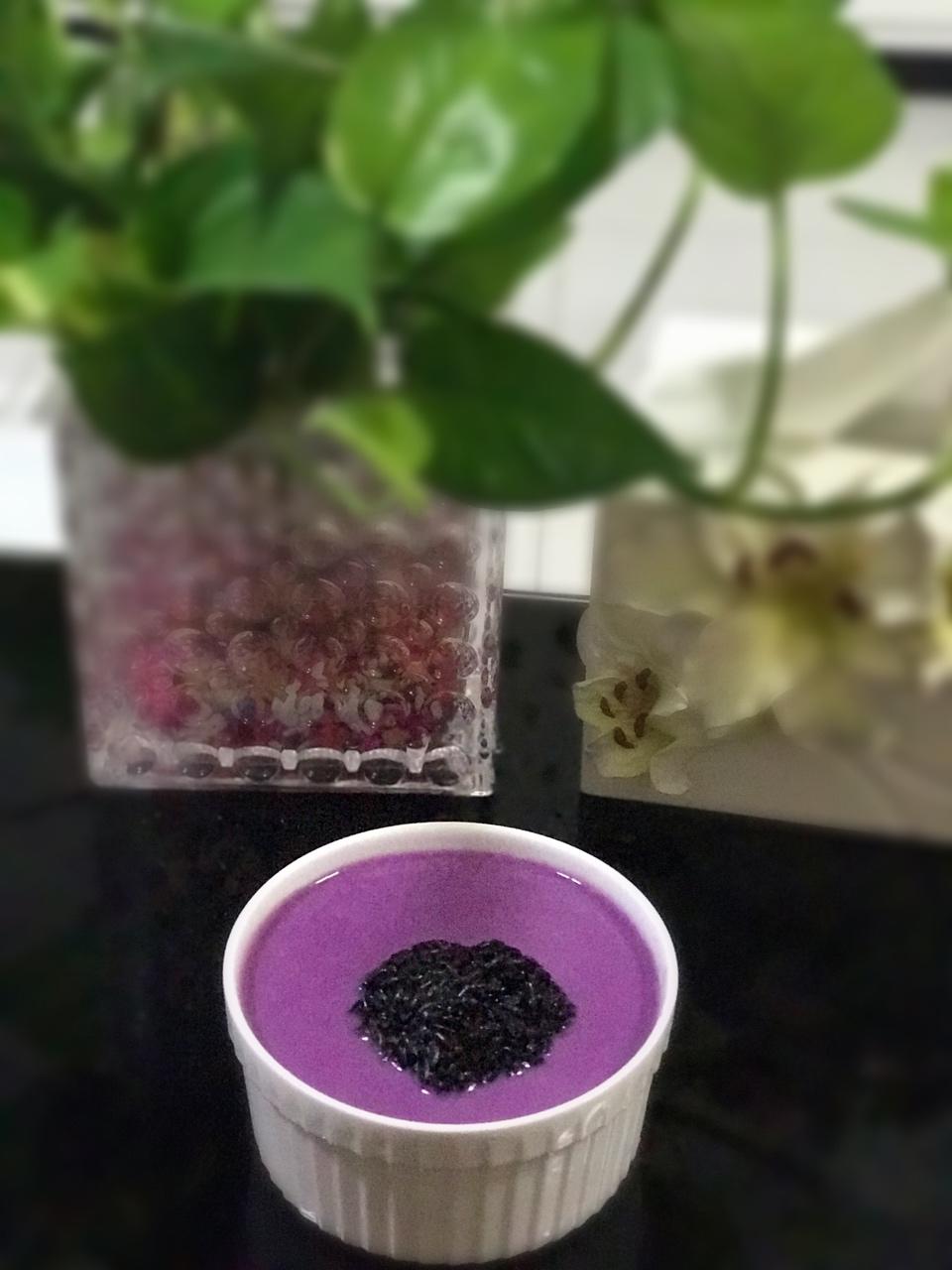 紫薯养颜西米露