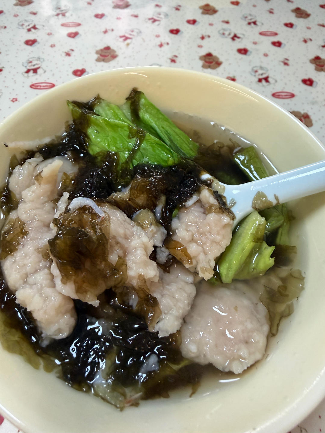 温州瘦肉丸，自制无添加剂快手做的猪肉羹