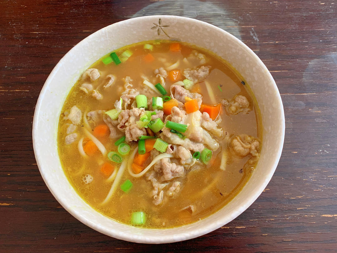 咖喱肥牛乌冬面