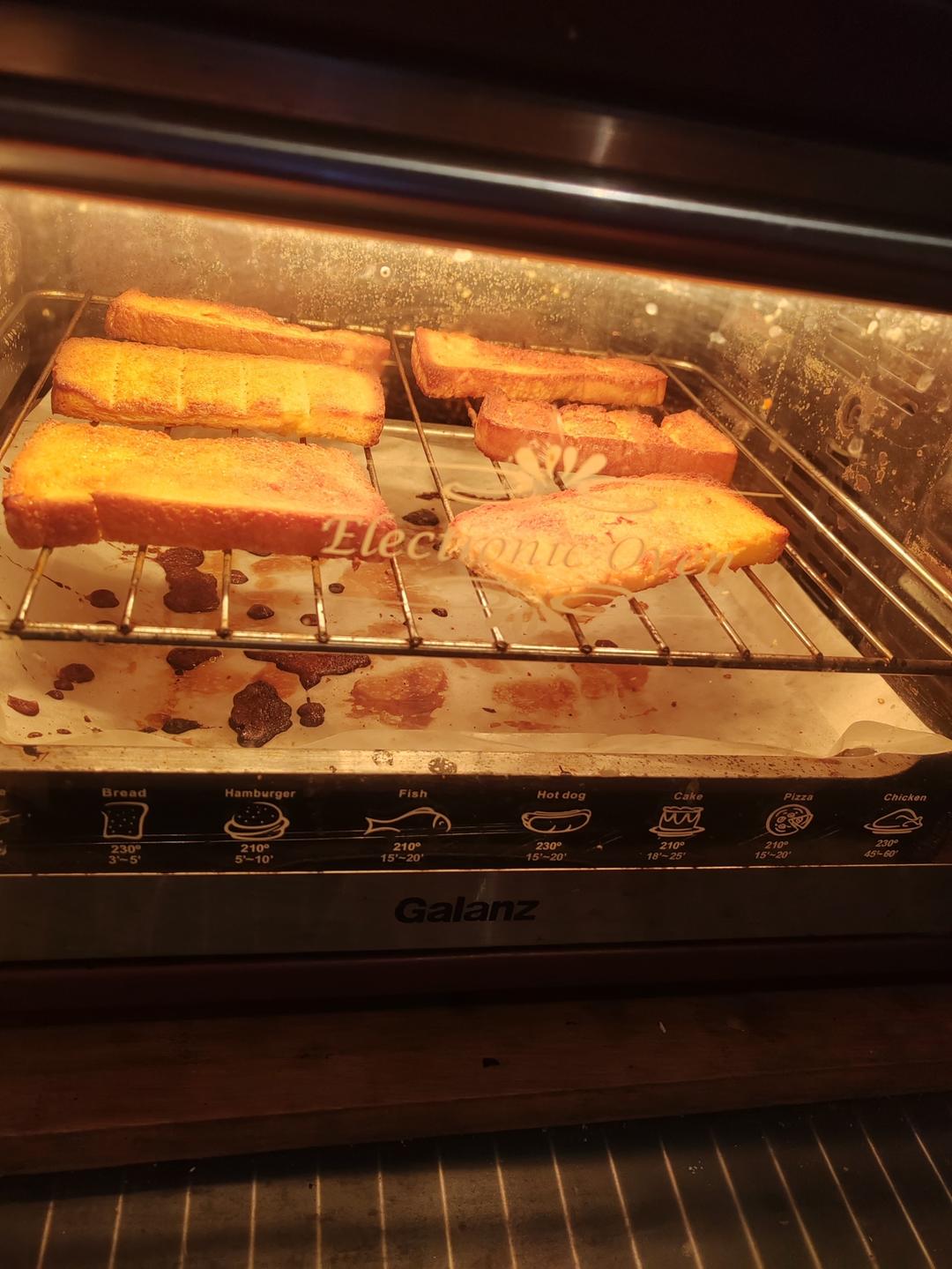 奶香吐司片【凯度蒸烤箱版】