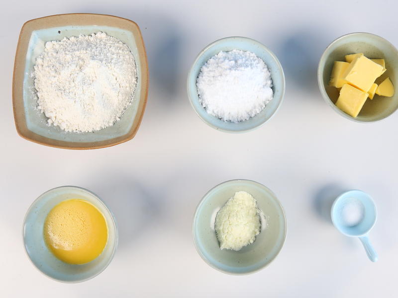 纯奶手撕吐司的做法 步骤1