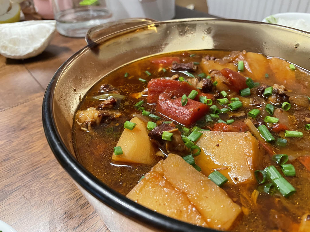 番茄土豆炖牛腩