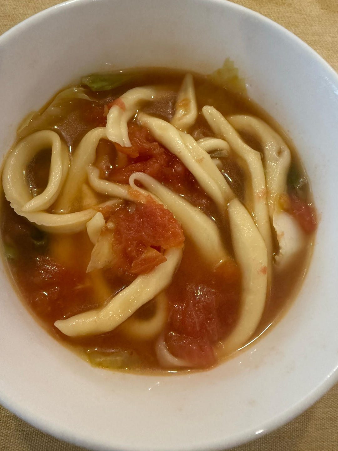 番茄鸡蛋面疙瘩（0⃣失败）
