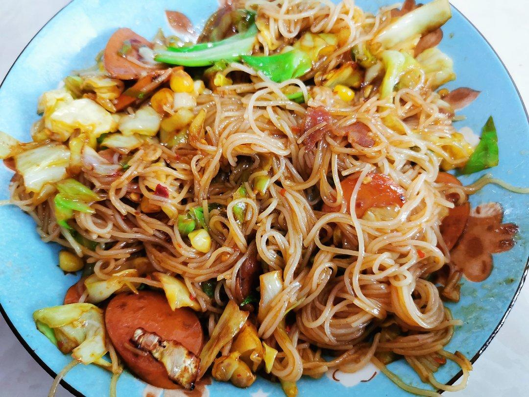 百吃不厌的炒米粉