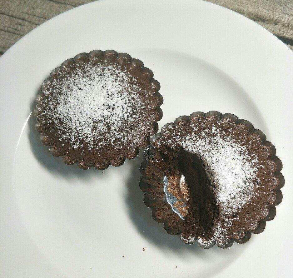 巧克力熔岩蛋糕(全图文超简单)