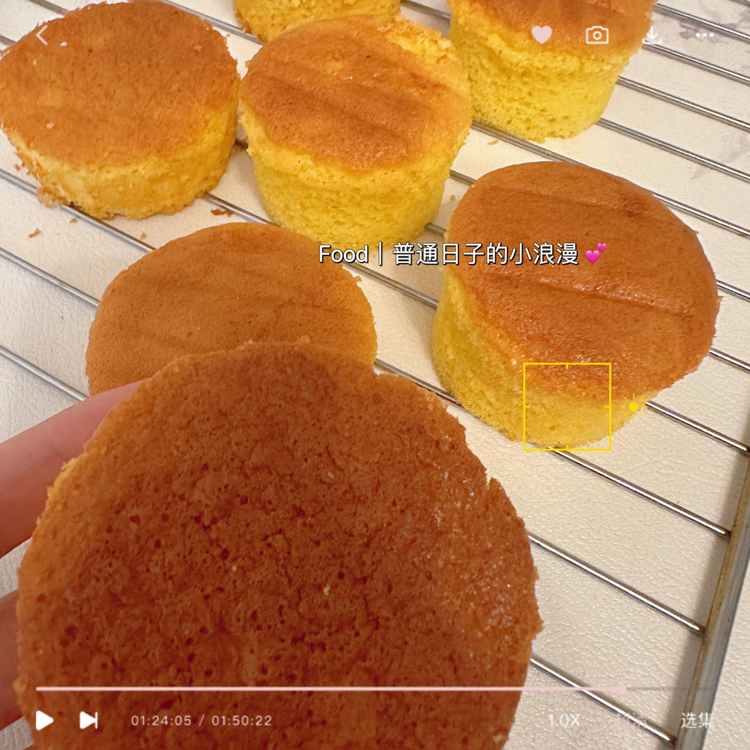 还原小时候的美食，老式脆皮蛋糕，每次都要排队买