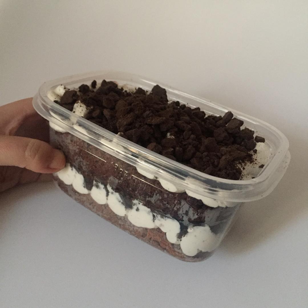 低糖不腻的奥利奥咸奶油蛋糕盒子