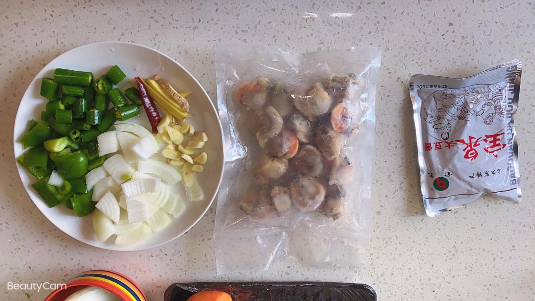 家常小炒扇贝肉