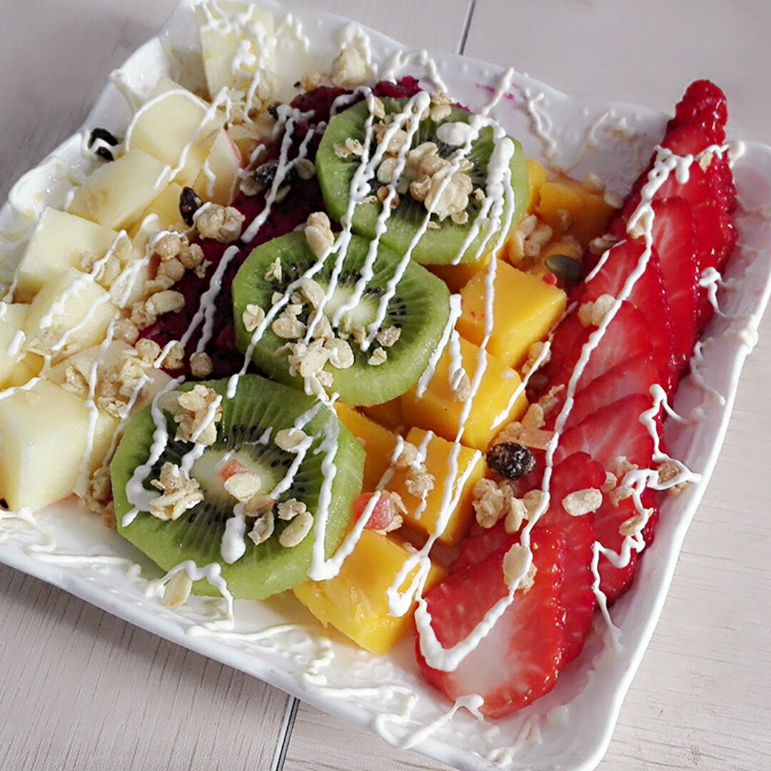 酸奶水果沙拉