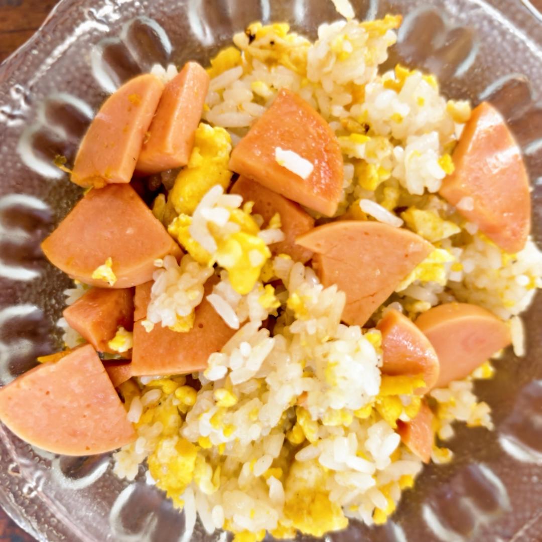 十五分钟搞定火腿蛋炒饭