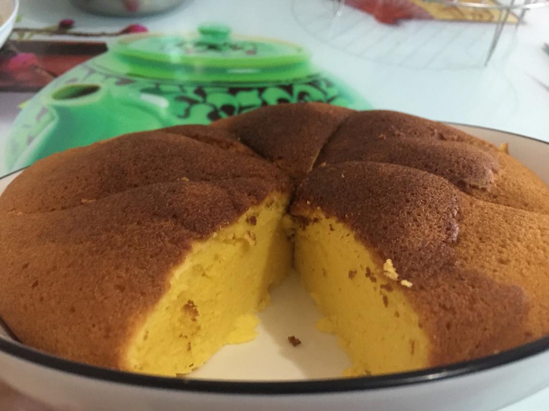不用电子称只需要普通电饭锅做的电饭锅蛋糕