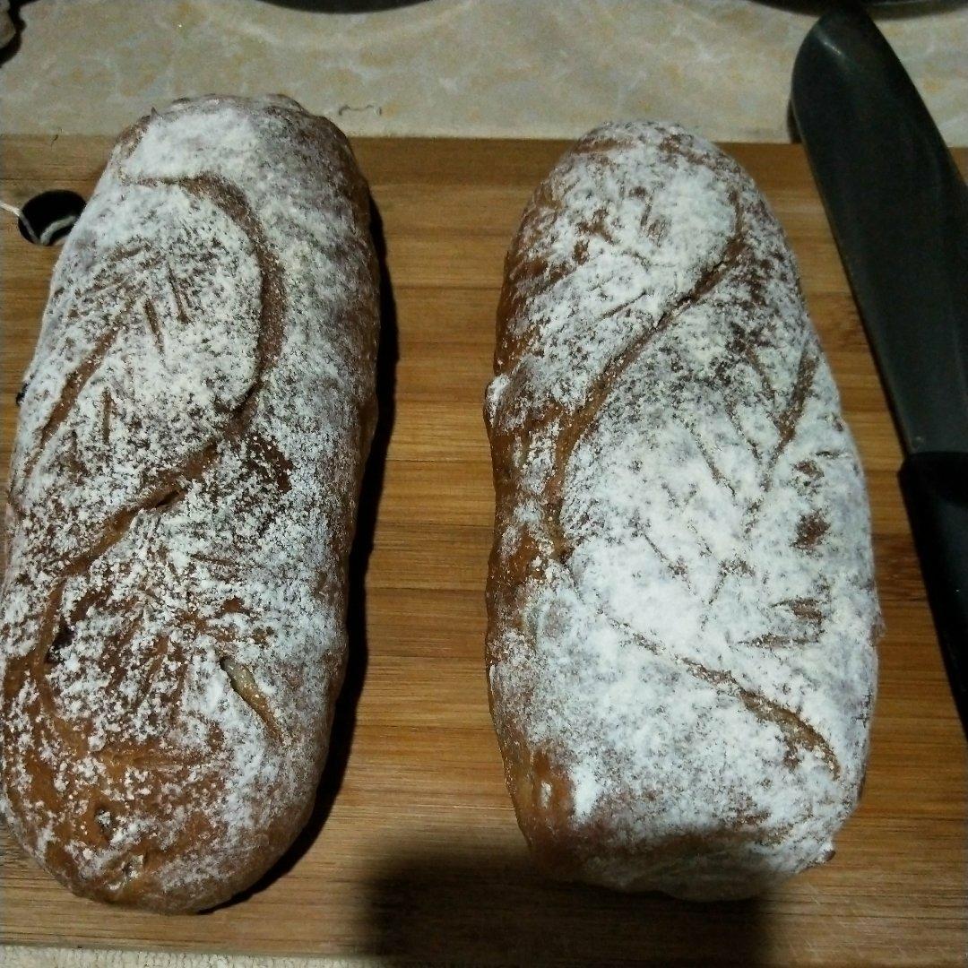 全麦核桃包～软欧包