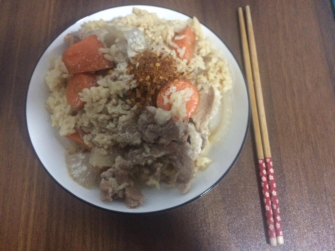 电饭锅版排骨焖饭