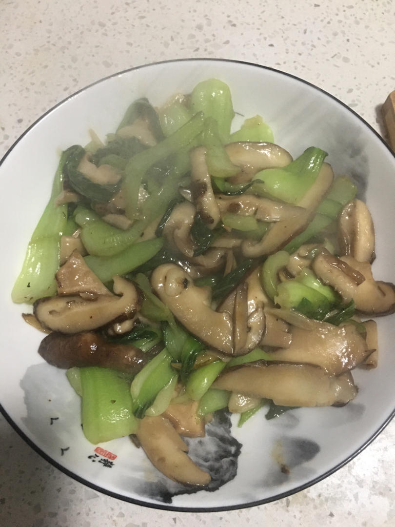 香菇油菜（简单快手）