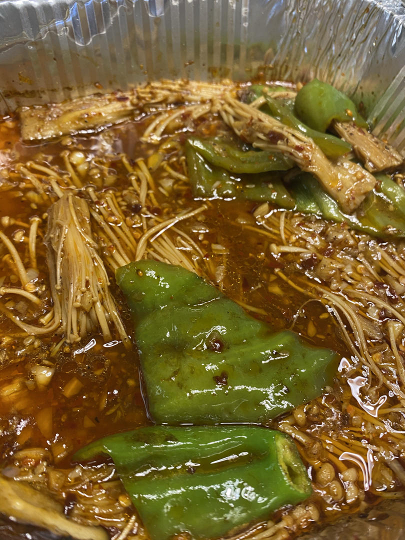 ㊙️制酱料❗️巨好吃烤金针菇！
