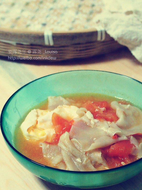 西红柿鸡蛋揪面片