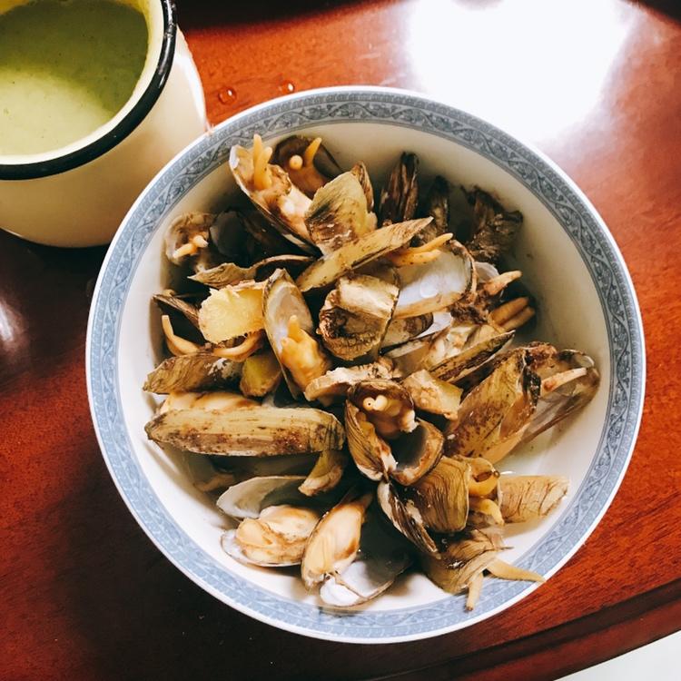 原汁原味的插蛏（蛏子）