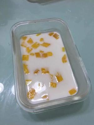 芒果椰汁糕的做法 步骤10