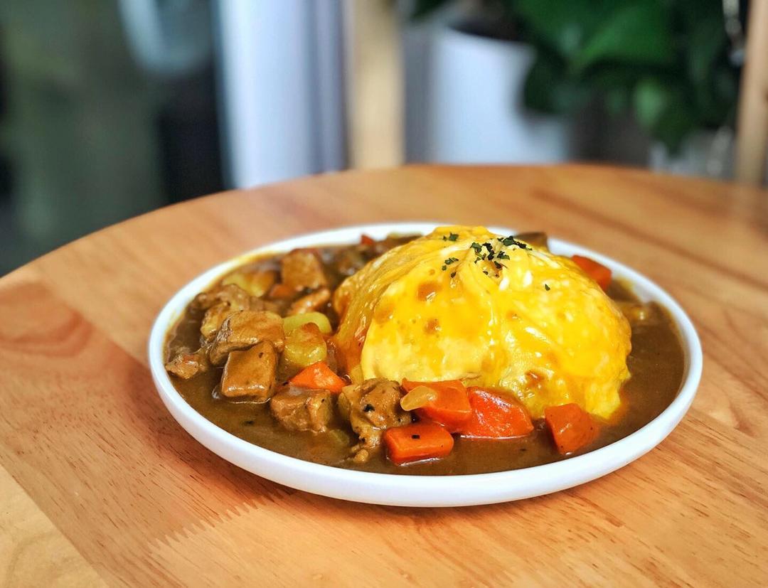 颜值高又好做的裙子蛋包饭