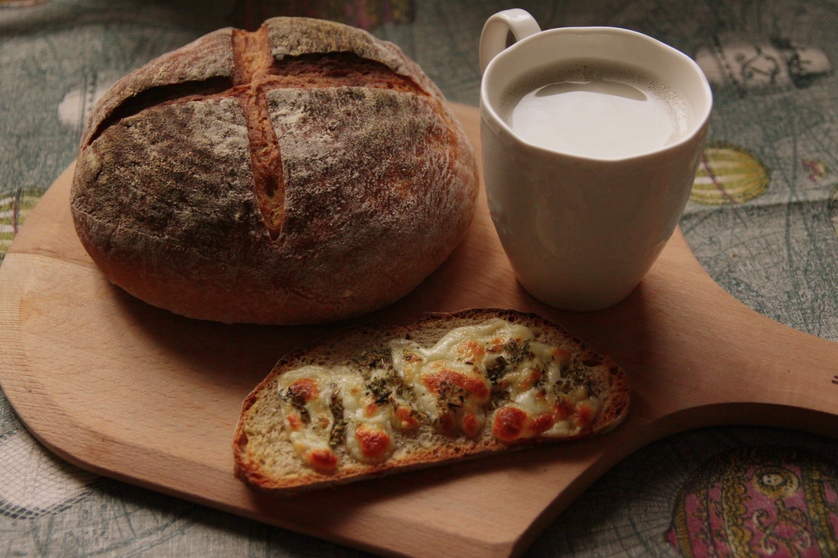 法国乡村面包（中种法）Pain de Campagne
