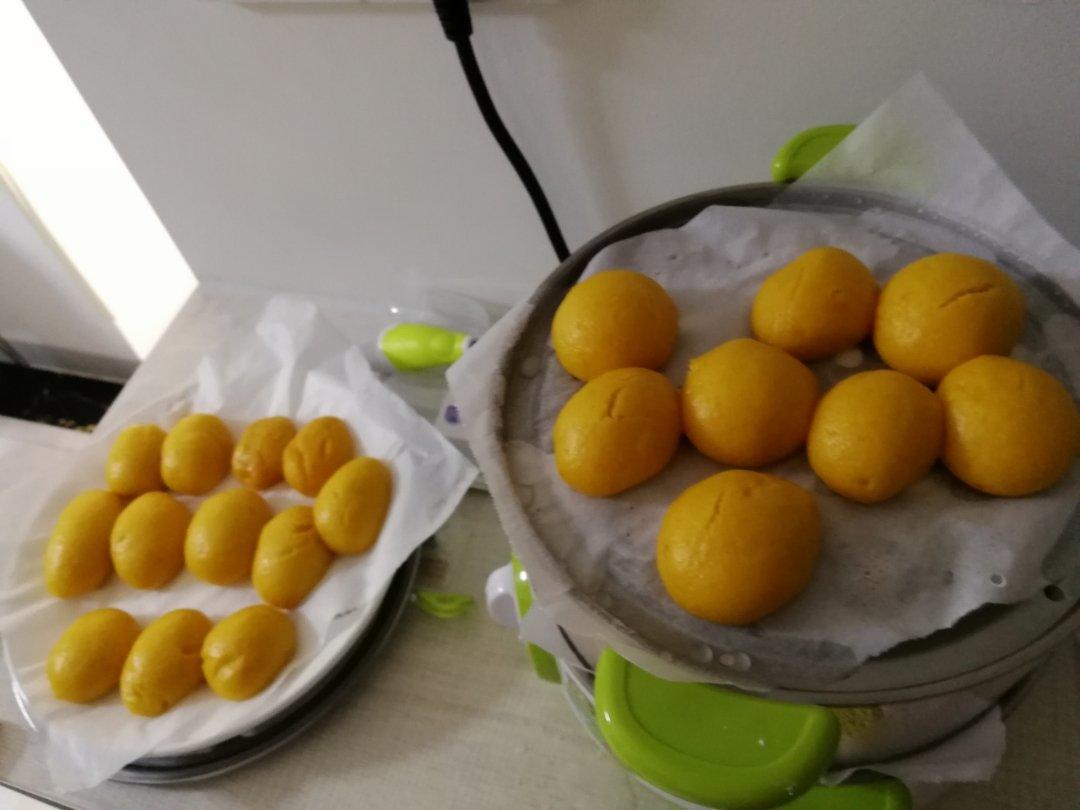 直接发酵法的白胖包子