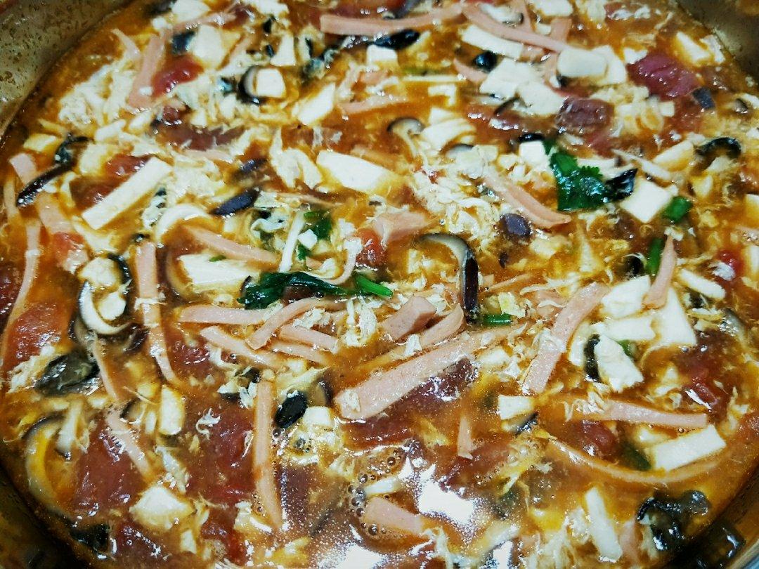 超级开胃的酸辣汤❗️10分钟搞定