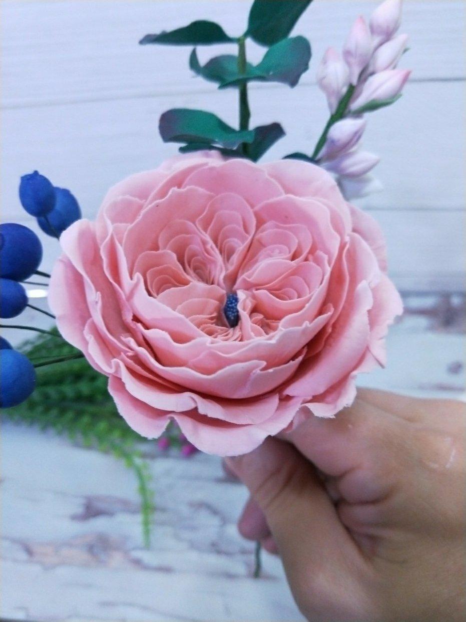 翻糖糖花奥斯汀玫瑰制作