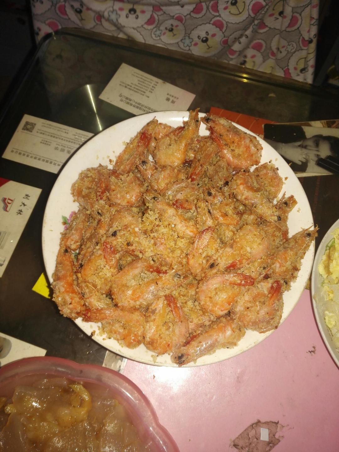避风塘炒虾