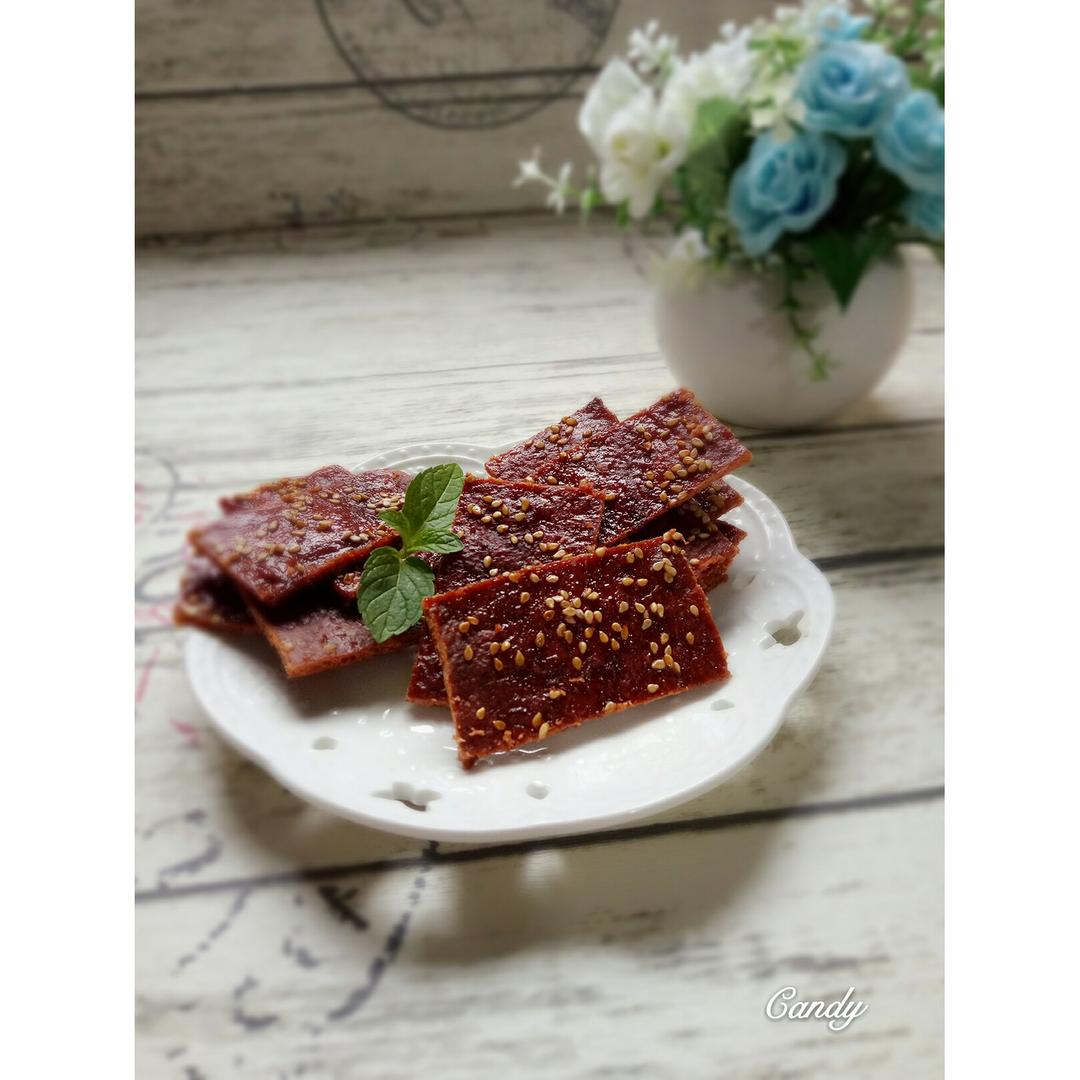 自制黑椒猪肉脯