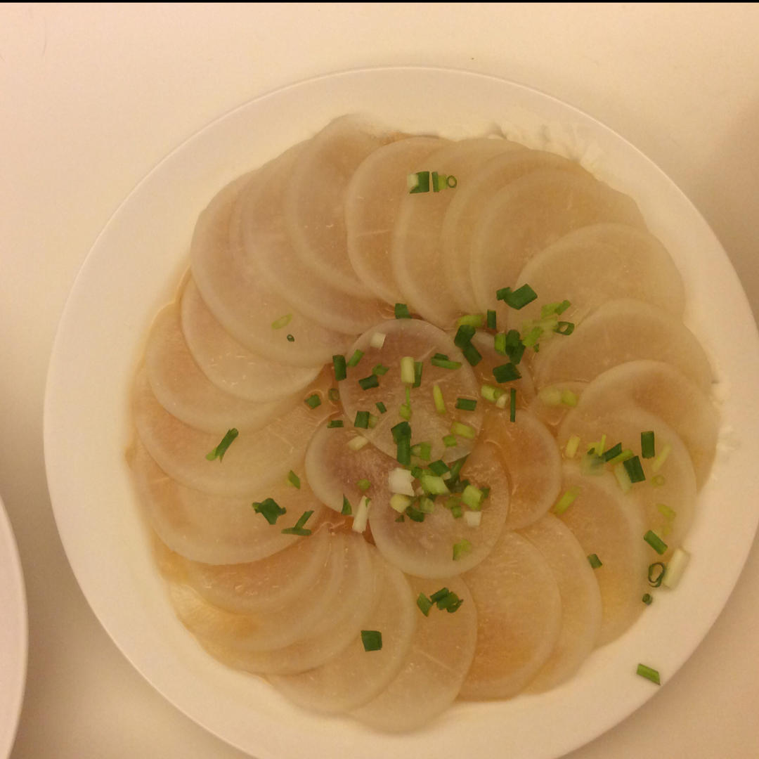 清蒸白萝卜