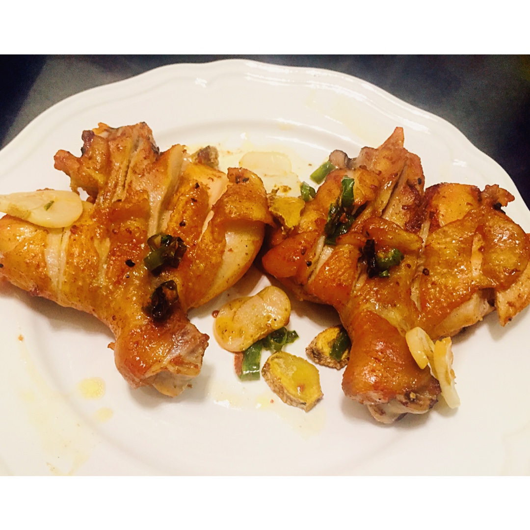 烤箱版烤鸡腿