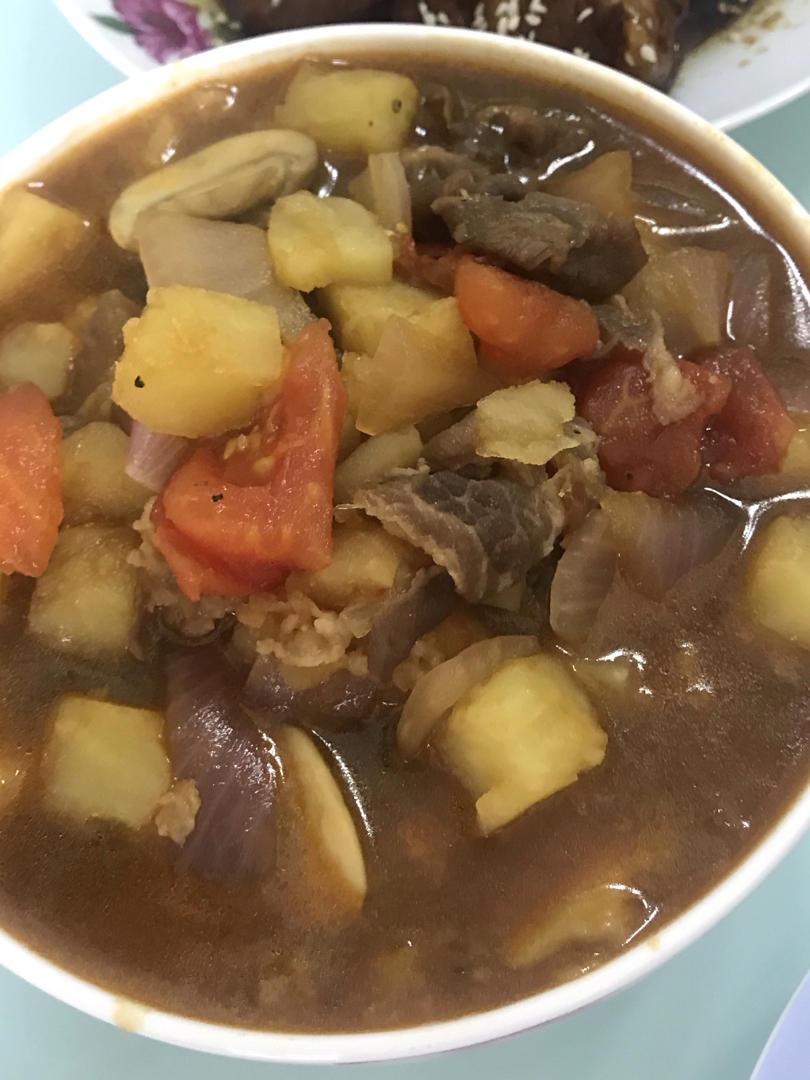 番茄土豆肥牛锅