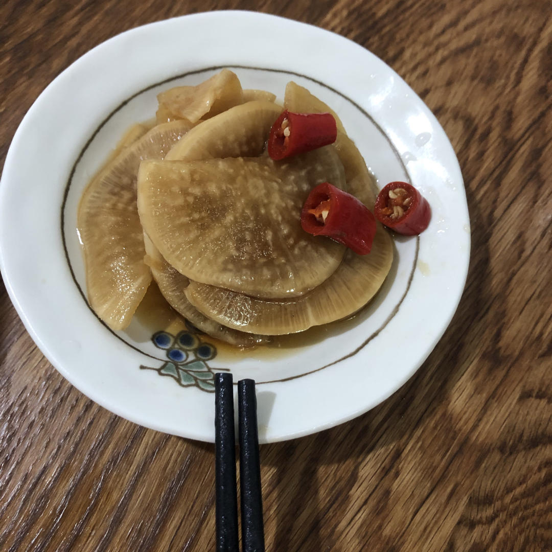 家常调料腌出秒杀市面一切咸菜的脆爽可口白萝卜