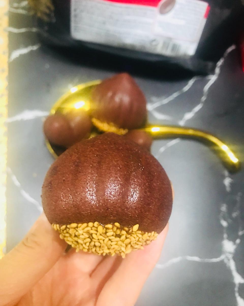 焦糖巧克力玛德琳