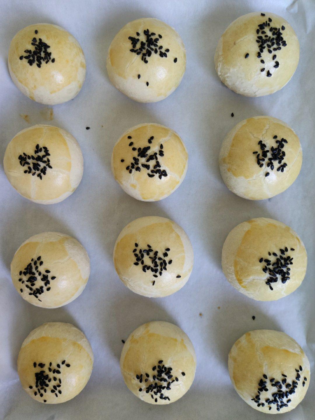 蛋黄酥（黄油版）无需揉面，超快手