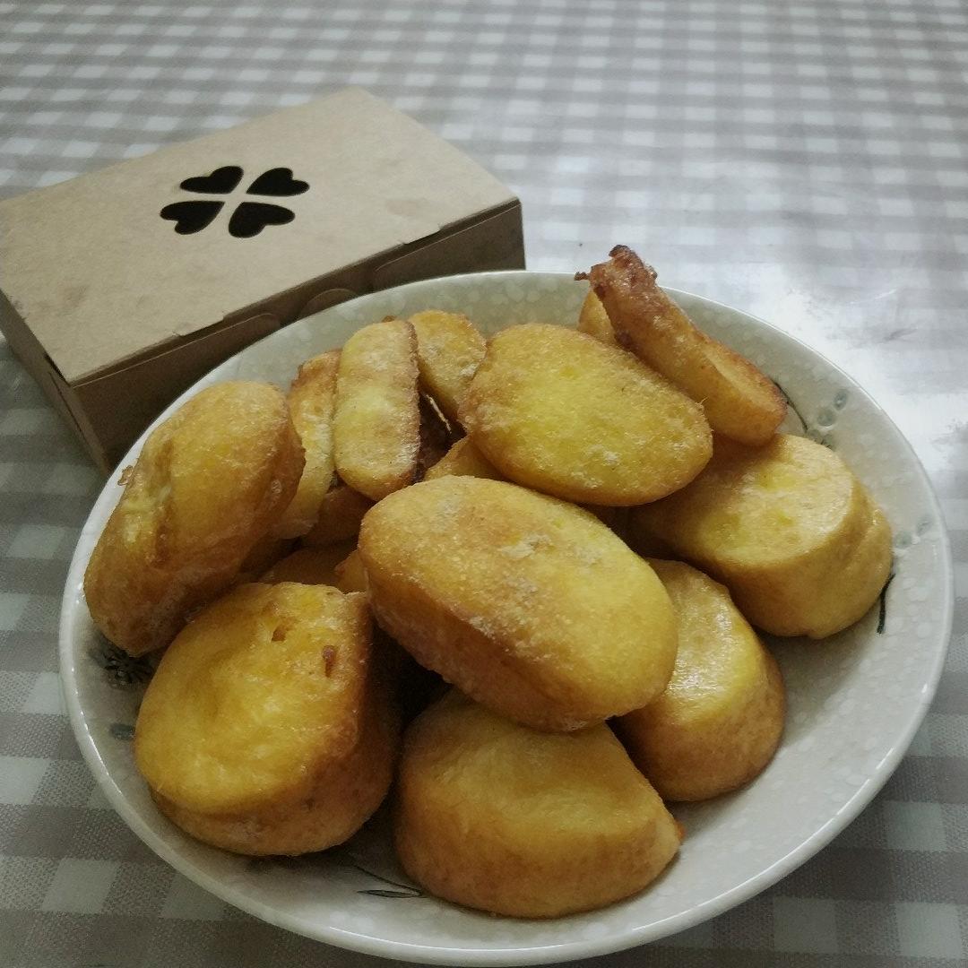 剩馒头也有春天，炸馒头片儿！~懒人早餐
