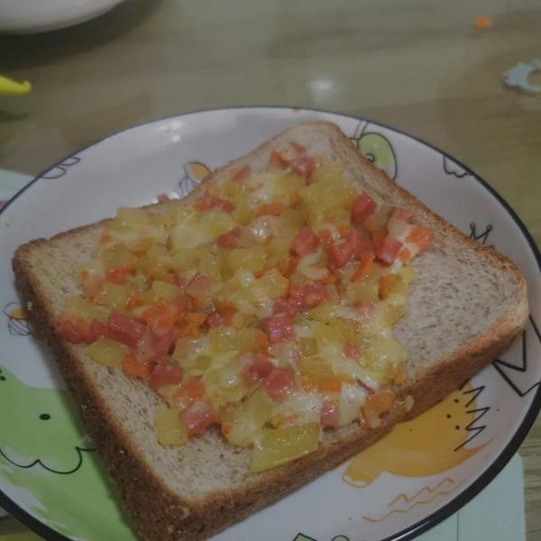 吐司版披萨——西式美食（二十八）