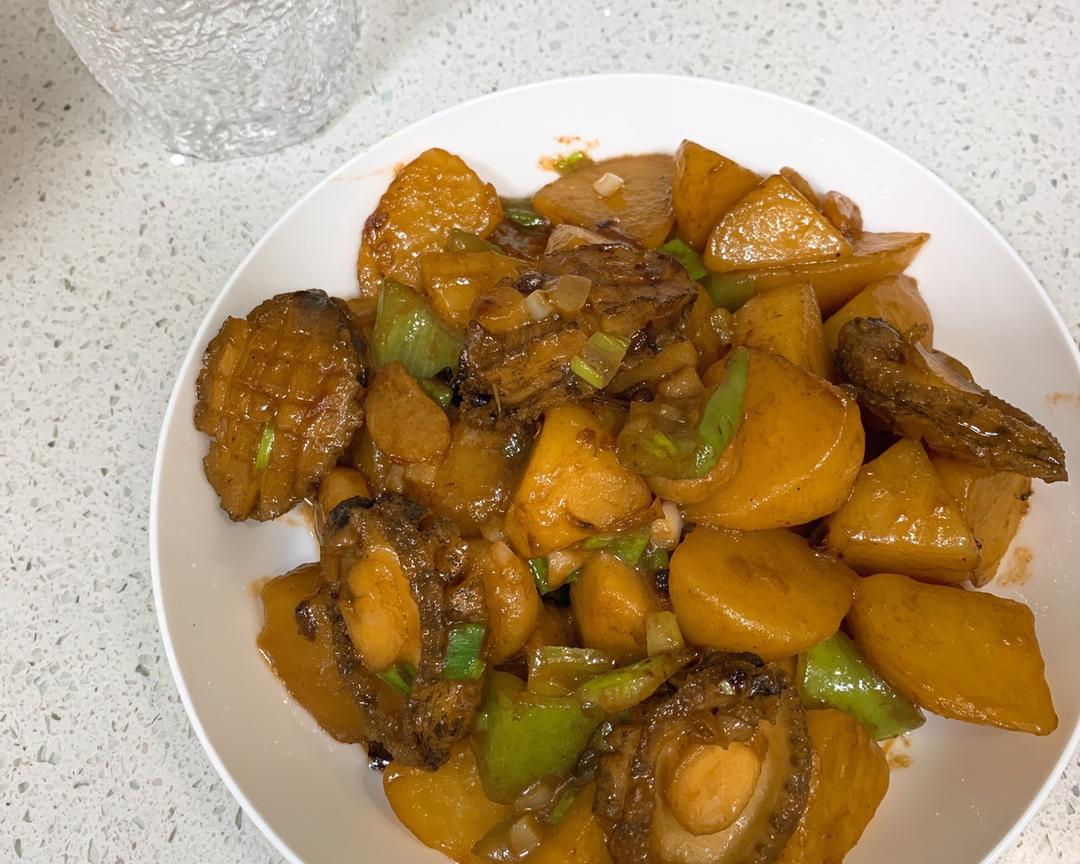 鲍鱼烧土豆