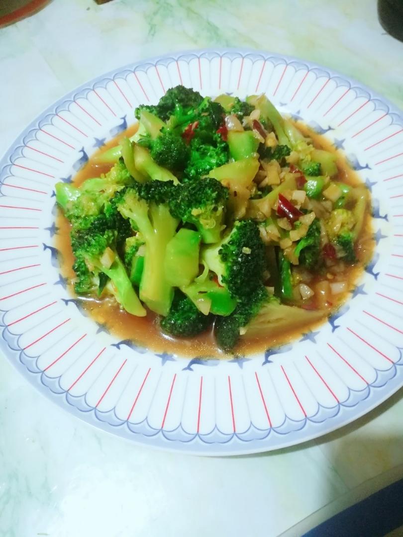 蚝油蒜蓉西兰花